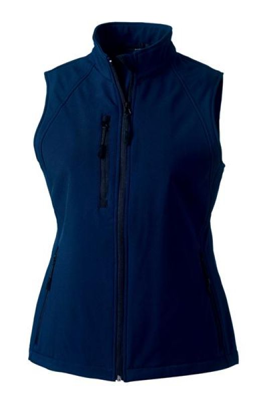 Damen Softshellweste/Russell 141F/1xGr.XL, f&auml;llt sehr klein aus, Lagerr&auml;umung
