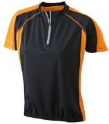Damen Bike-Shirt-Atmungsaktiv / James & Nicholson