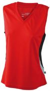 Damen Laufshirt ohne Arm / James & Nicholson