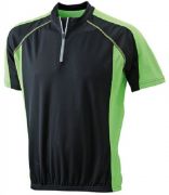 Herren Bike-Shirt-Atmungsaktiv / James & Nicholson