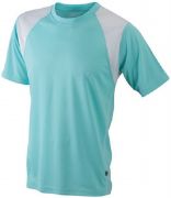 Herren Laufshirt Kurzarm / James & Nicholson