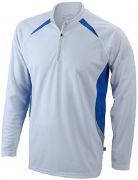 Herren Laufshirt Langarm / James & Nicholson