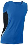Herren Laufshirt ohne Arm / James & Nicholson