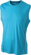 Herren Laufshirt ohne Arm / James & Nicholson