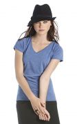 Damen Shirt V-Neck Deluxe / B&C Blondie Deluxe