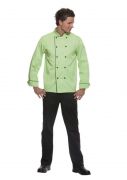 Kochjacke Daniel Apfelgr�n/Schwarz / Karlowsky