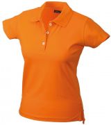 Kurzarm Damenpoloshirt / James & Nicholson