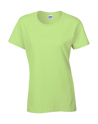 Ladies Heavy Cotton T-Shirt bis Gr.2XL / Gildan 5000L