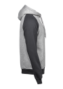 Two-Tone Hooded Sweatshirt Herren bis Gr.3XL / TeeJays 5432