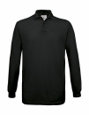 Herren Safran Poloshirt LS / BC Safran LS / L Black