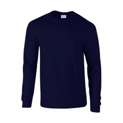 Herren Langarm T-Shirt / Gildan 2400 / S Navy