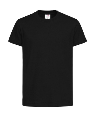Jungen T-Shirt - Stedman 2200 / XL (152) Black Opal