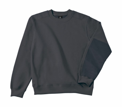 Hero Pro Workwear Sweater / B&C Hero Pro WUC20 4XL-Dark Grey