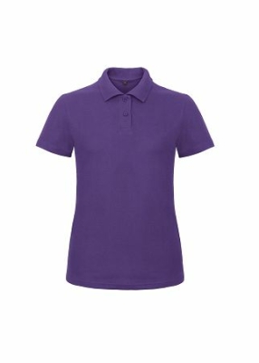 ID.001/women Piqué Polo Shirt / B&C PWI11 3XL-Purple