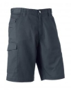 Twill Workwear Shorts / Russell R-002M-0 32" (81cm)-Convoy Grey