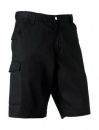 Twill Workwear Shorts / Russell R-002M-0 36" (91cm)-Black