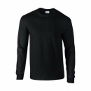 Herren Langarm T-Shirt / Gildan 2400 XL Black