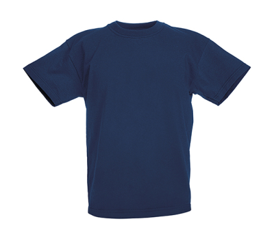 Original T Kids T-Shirt bis Gr.164 (14-15) / Fruit of the Loom 61-019-0 104 (3-4) Navy