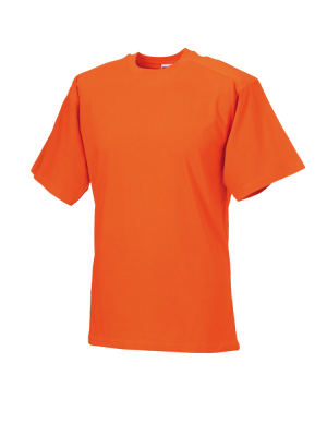 T-Shirt - Arbeitsshirt / Russell  R-010M-0 M-Orange