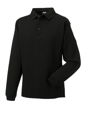 Herren Polo-Sweatshirt / Russell 012M 2XL-Black
