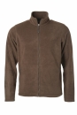 Mens Fleece Jacket Stehkragen / James Nicholson JN782