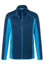 Mens Structure Fleece Jacket Sportlich / James Nicholson...