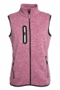 Ladies Knitted Fleece Vest / James Nicholson JN773