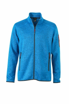 Mens Knitted Fleece Jacke / James Nicholson JN762