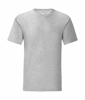 Iconic 150 T / Fruit of the Loom 61-430-0 5XL-Heather Grey