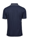 Luxury Stripe Stretch Polo / Teejays 1407
