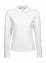 Ladies Luxury LS Stretch Polo / Teejays 146