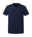 Mens Pure Organic V-Neck Tee / Russell R-103M-0
