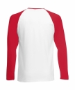 Valueweight Long Sleeve Baseball T Shirt bis Gr.3XL / Fruit of the Loom 61-028-0