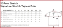 Men Signature Stretch Tagless Polo bis Gr.5XL / SGPolo Stretch