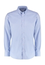Slim Fit Stretch Oxford Shirt LS / Kustom Kit KK182