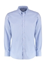 Slim Fit Stretch Oxford Shirt LS / Kustom Kit KK182