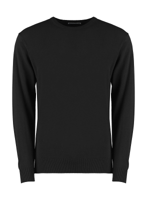 Regular Fit Arundel Crew Neck Sweater / Kustom Kit KK253 XS-Black