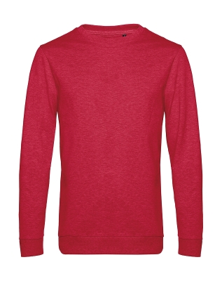 #Set In French Terry / B&C WU01W S-Heather Red