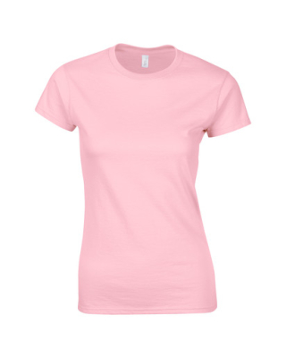 Softstyle Womens T-Shirt / Gildan 64000L XL-Light Pink