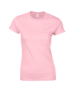 Softstyle Womens T-Shirt / Gildan 64000L XL-Light Pink