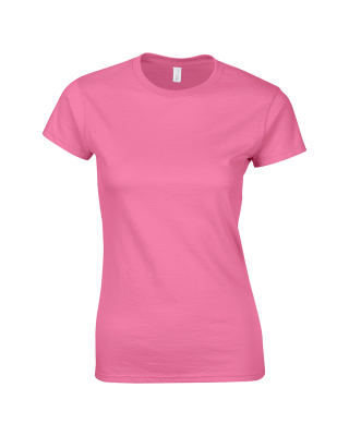Softstyle Womens T-Shirt / Gildan 64000L 2XL-Azalea