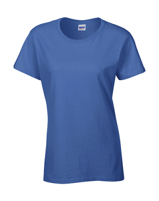 Heavy Cotton Womens T-Shirt / Gildan 5000L M-Royal