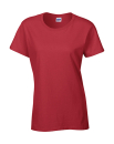 Heavy Cotton Womens T-Shirt / Gildan 5000L M-Red