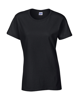 Heavy Cotton Womens T-Shirt / Gildan 5000L L-Black