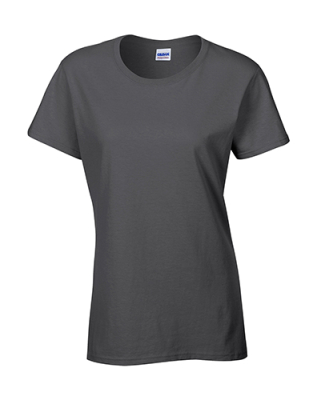 Heavy Cotton Womens T-Shirt / Gildan 5000L 2XL-Dark Heather