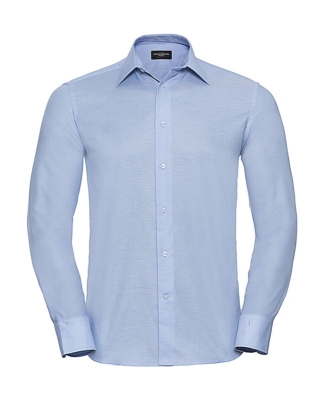 Oxford Shirt LS / Russell 0R922M0 2XL-Oxford Blue