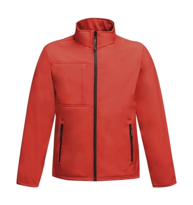 Octagon Mens II Softshell / Regatta TRA688 3XL-Classic Red/Black