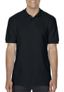 Herren Softstyle Double Pique Polo / Gildan 64800 S-Black