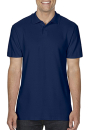 Herren Softstyle Double Pique Polo / Gildan 64800 M-Navy