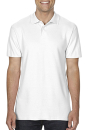Herren Softstyle Double Pique Polo / Gildan 64800 2XL-White